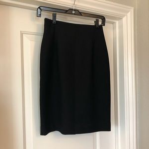 Paul Stanley Petite Black Pencil Skirt